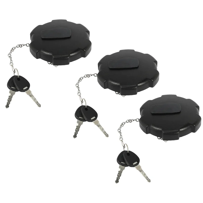 

3X Car-Styling Automobiles Exterior Parts Fuel Tank Cover Gas Cap for Volvo Truck 20392751 /04 with Key Lock