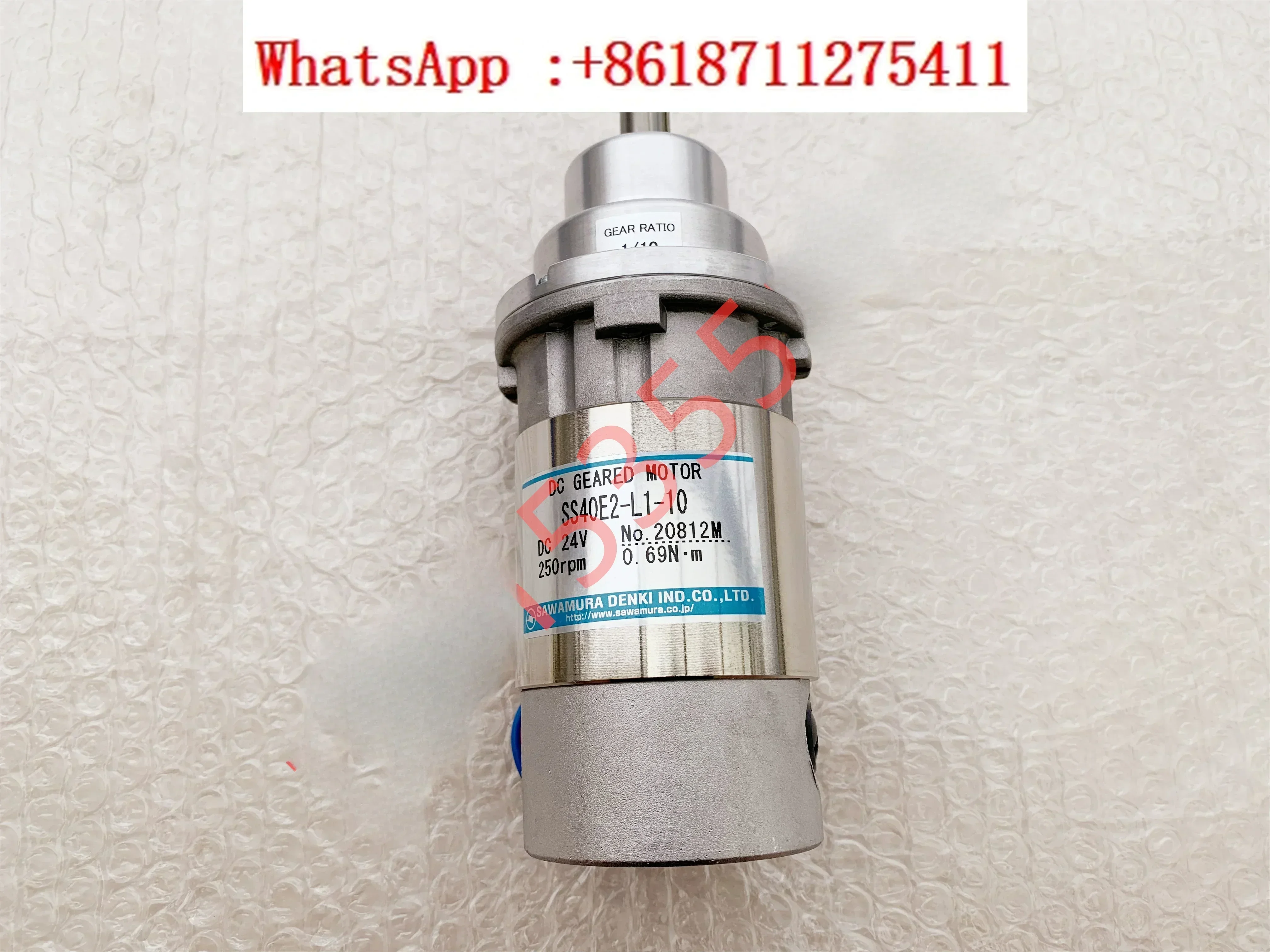 SS40E2-L1-10 DC24V SAWAMURA DENKI Мотор Sawamura Корректирующий двигатель
