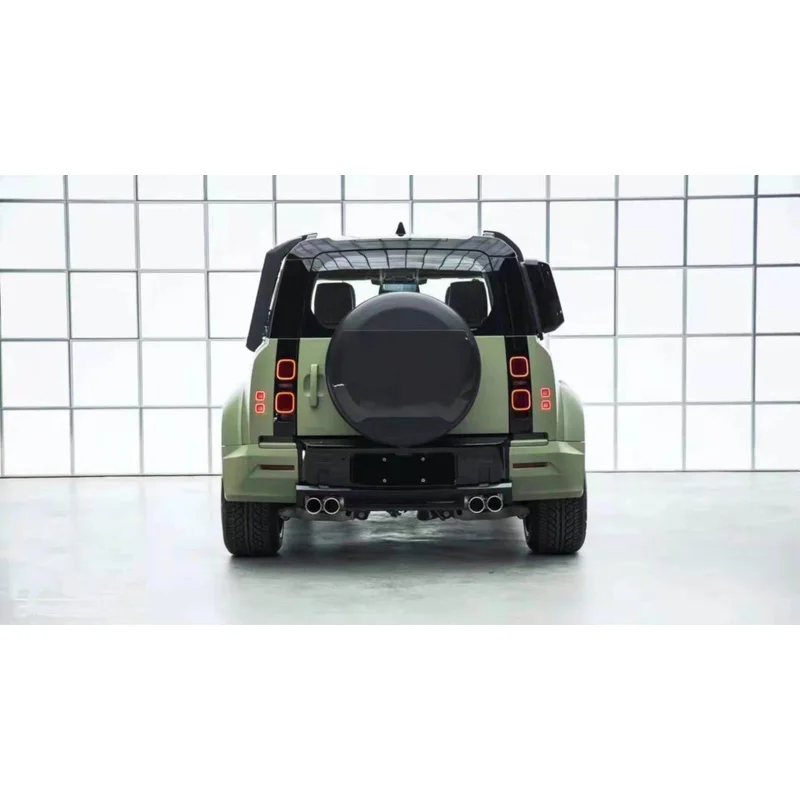 Фото Лидер продаж: высококачественный обвес LUMA Style для Land Rover Defender 2020+ (передний сплиттер, решетка радиатора, задний диффузор, расширители колесных арок) №2