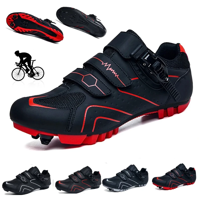 

Мужская обувь для езды на велосипеде MTB, уличная спортивная обувь для велосипеда, самозапирающаяся профессиональная обувь для гоночного ве...