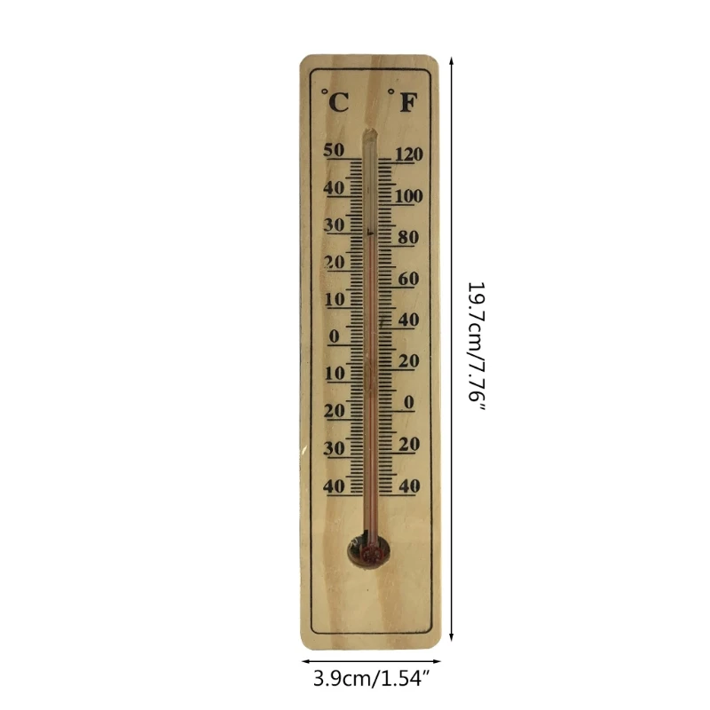 

Portable DC4V-30.0V Wall Hang Thermometer for Indoor Outdoor Garden House Temperature Measuring Instrument 367D