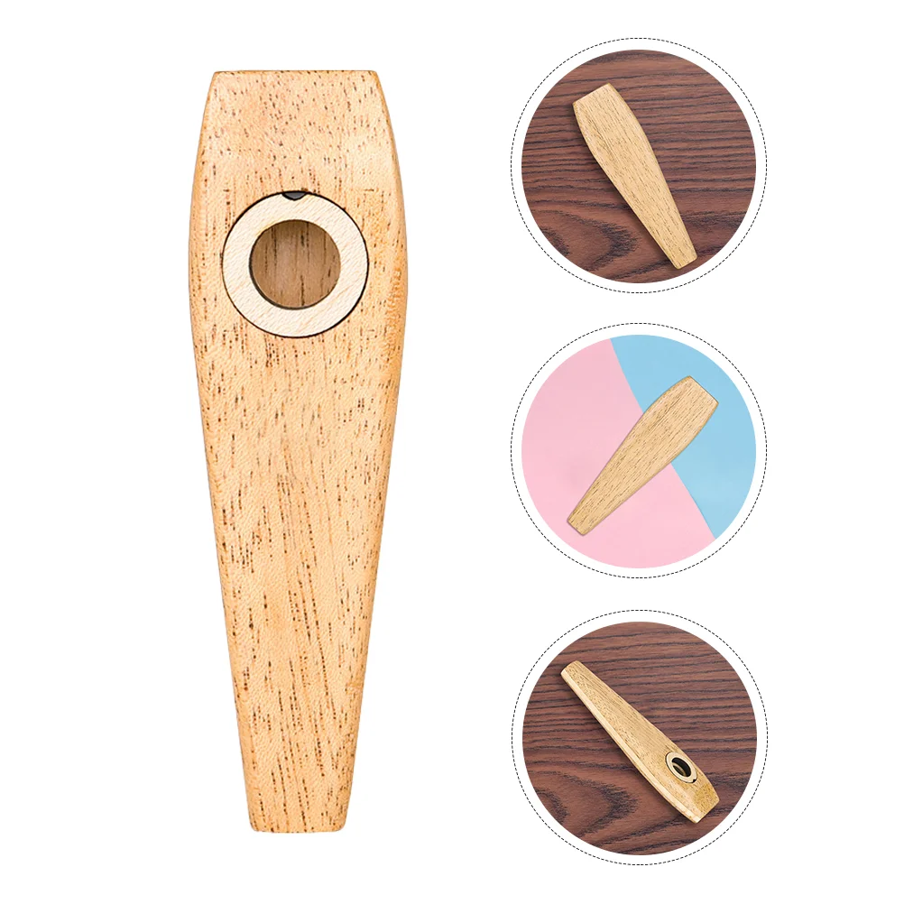 

Alloy Kazoo Pleasure Children Harmonica Flutes Wood Metal Diaphragms Electric Guitar