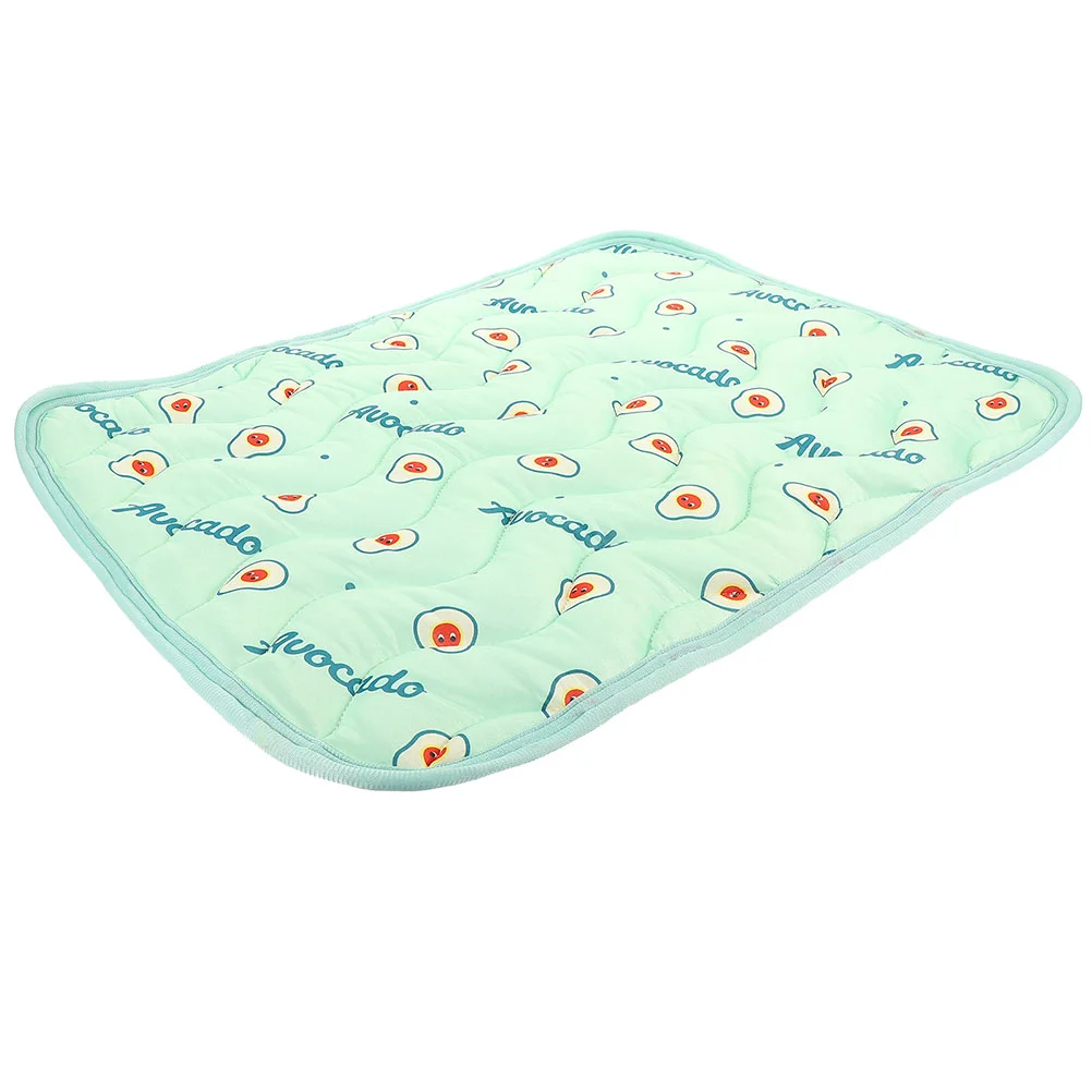 

Pet Cooling Mat Summer Pet Sleeping Pad Avocado Printing Small Dog Nest Mat