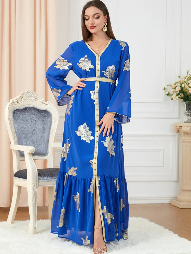 Abaya For Women Muslim's Dress Kaftan Dubai Turkey Luxury Designer Party Islam Robe African Kimono Caftan Fashion Clothing 2023