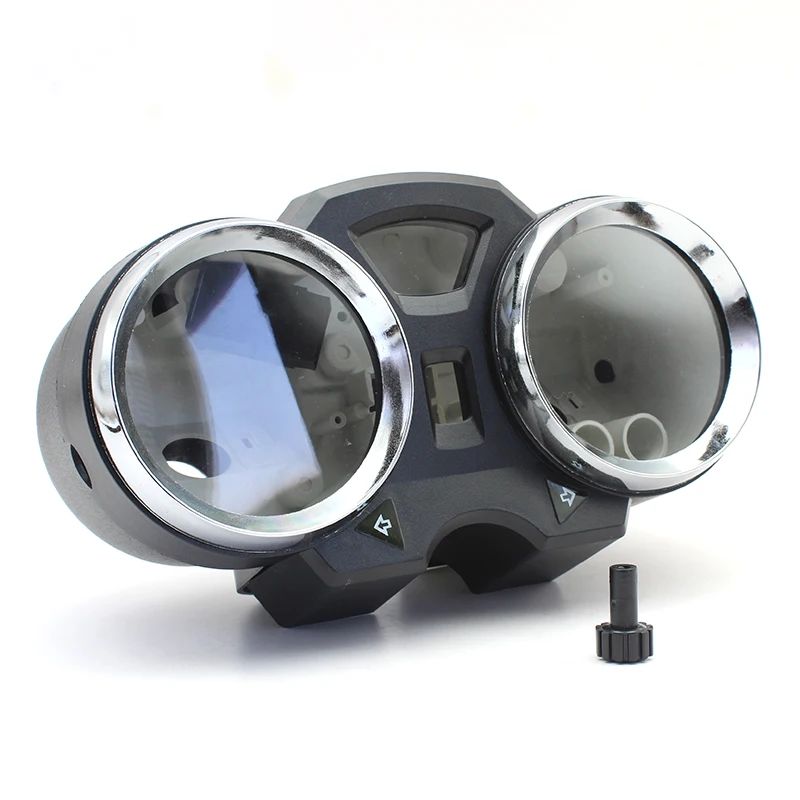 

Motorcycle Speedometer Tachometer Clock Instruments Gauge Case Cover For HJ125-8E GN125F/2F