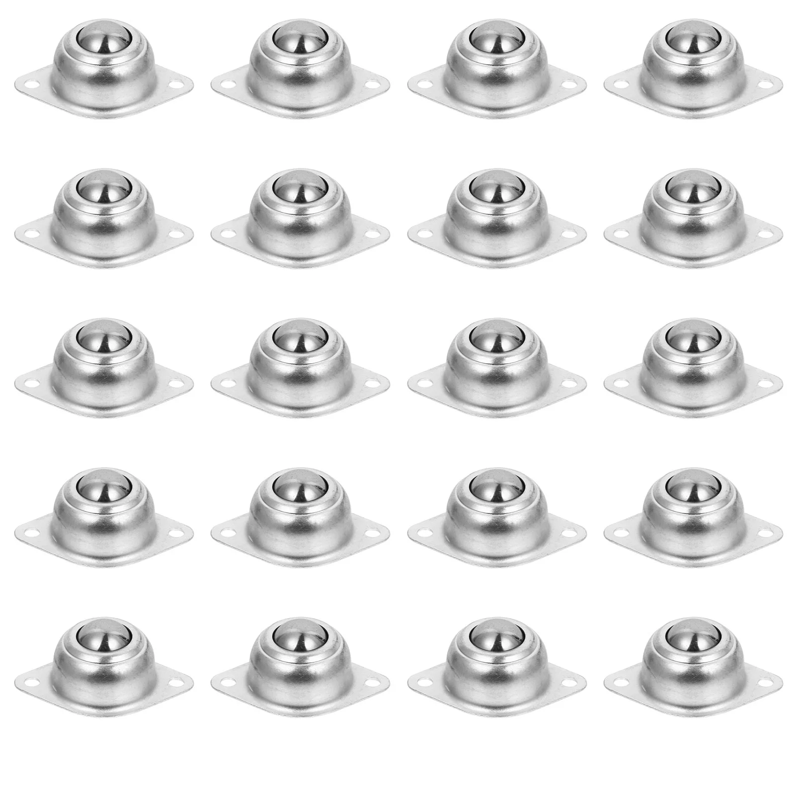 

Bearing Roller Transfer Wheels Casters Caster Bearings Universal Steel Rollers Round Mounted Wheel Replacement Rotation Conveyor