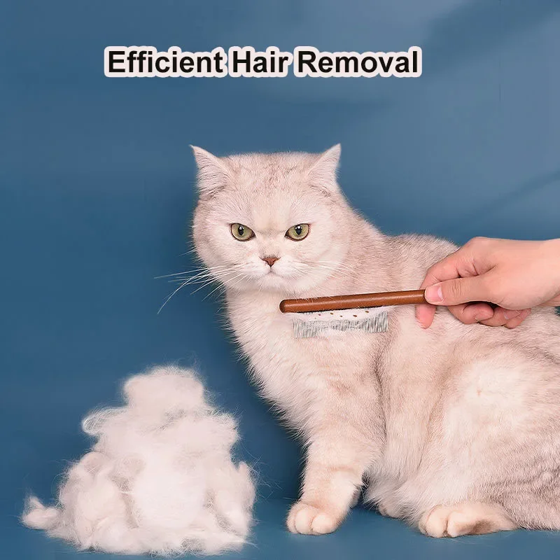 Расческа от блох для домашних животных кошек и собак Инструменты удаления Щетка