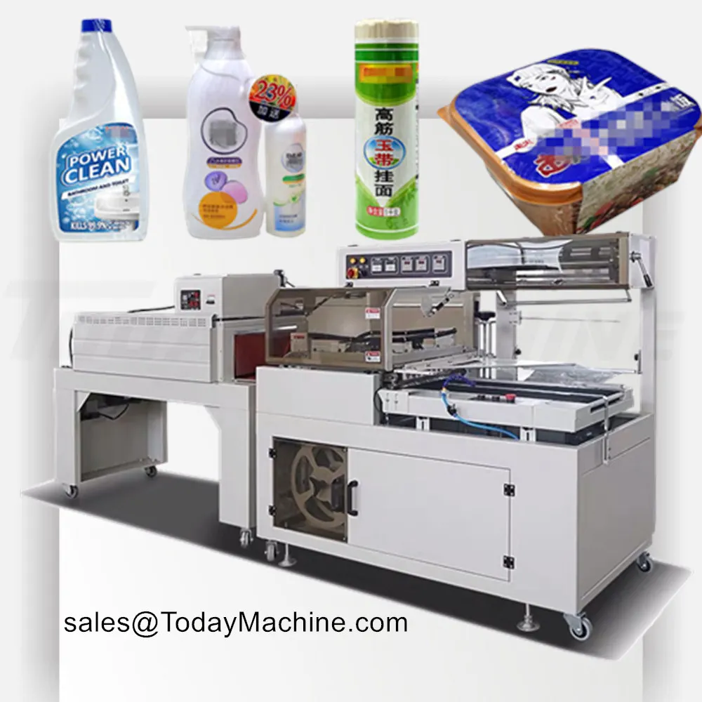 

Book/Mobile Phone/Mosquito Coil Wallpaper Packing Machine Supermarket Cling Film Shrinking Machine
