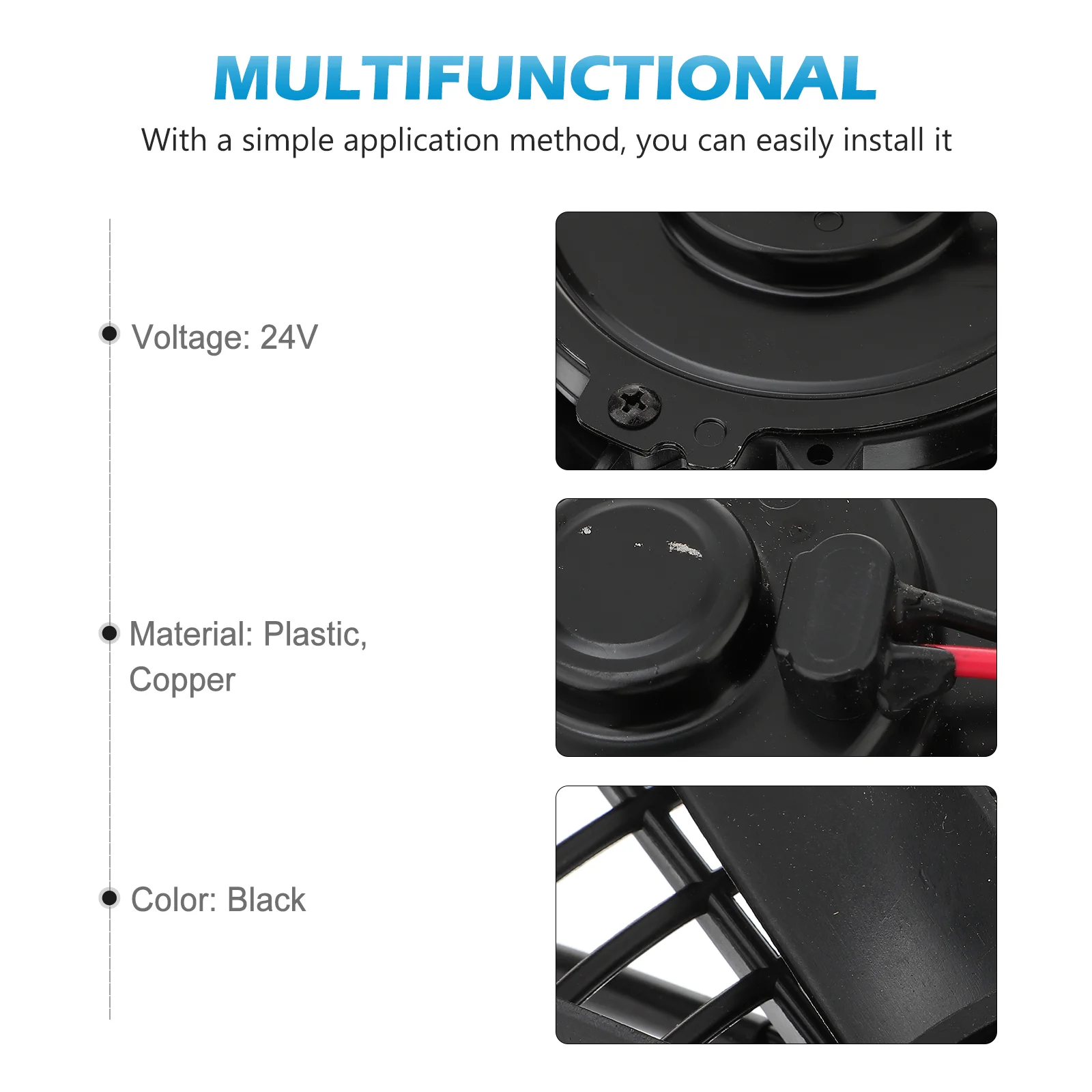 Охлаждающий вентилятор кулер радиатор двигателя кондиционер автомобильный