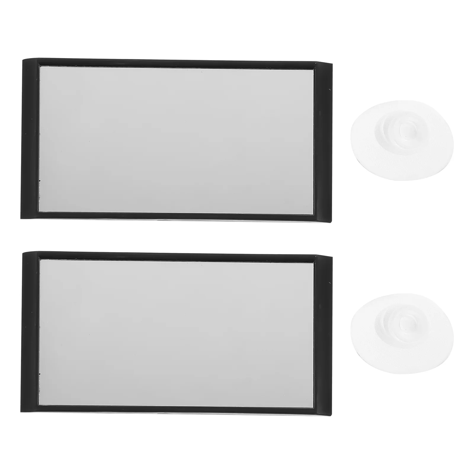 

2 Pcs Baby Rearview Mirror Stroller Infant Backseat Car Plastic Observation Child