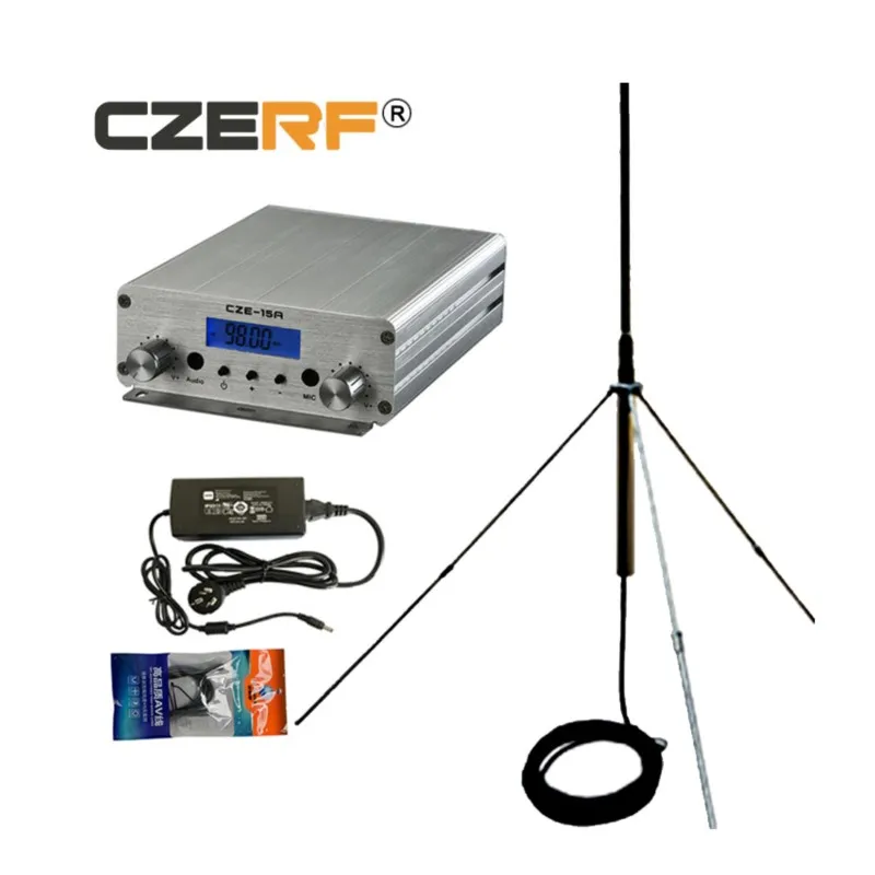 

CZERF 87~108Mhz FM Broadcast Professional Design Transmitter 15 W