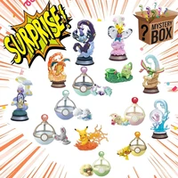 kawaii anime figure pokemon lucky mystery box surprise gift blind box girl boys childrens toys birthday decoration doll kids