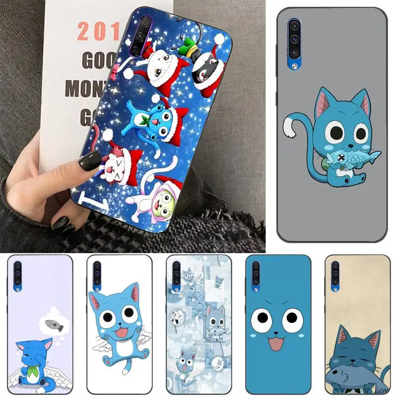 

Fairy Tail Lucky Cat Phone Case For Xiaomi Mi 11 10 A2 A2lite A1 9 9SE 8Lite 8explorer F1 Poco M3 X3 Pro Fundas Cove