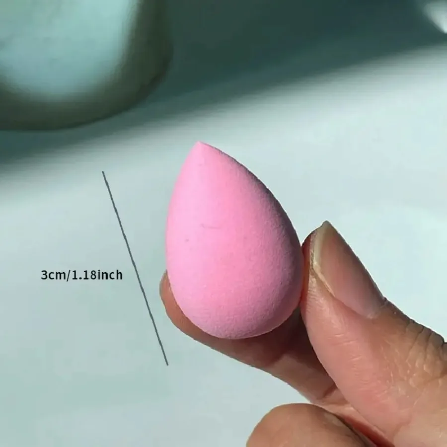 Мини-спонж для макияжа 40 шт. сухие и влажные ватные диски нанесения тонального