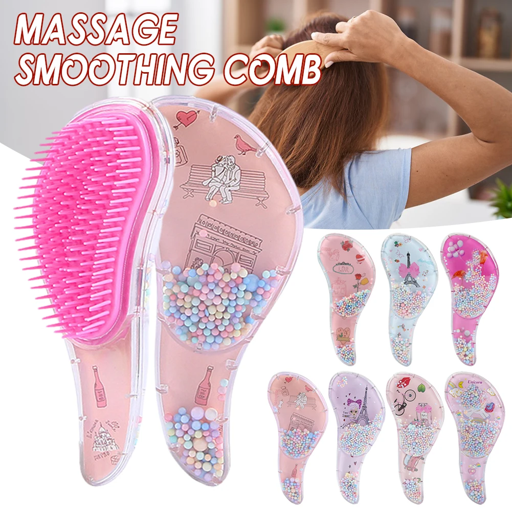 

Kids Clear Hair Comb Professional Anti-tangle Hair Styling Comb For Wet Dry Hair