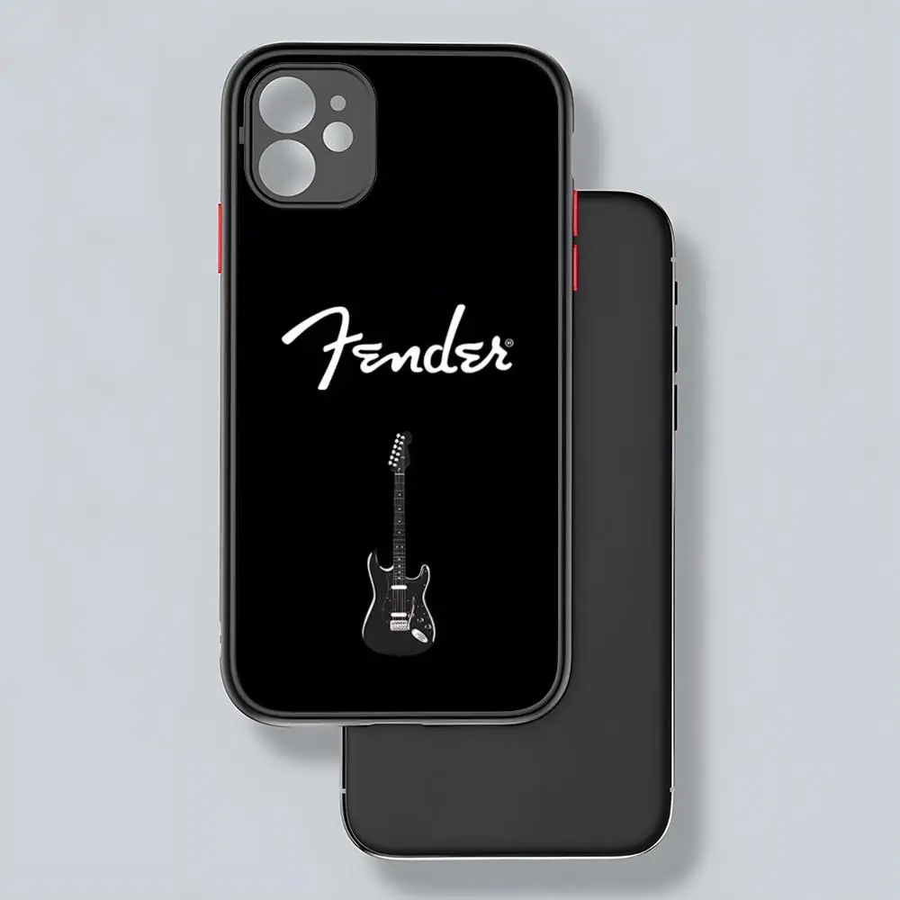 Гитара P-Point F-крылья чехол для телефона матовая прозрачная задняя крышка iPhone 16 15 14