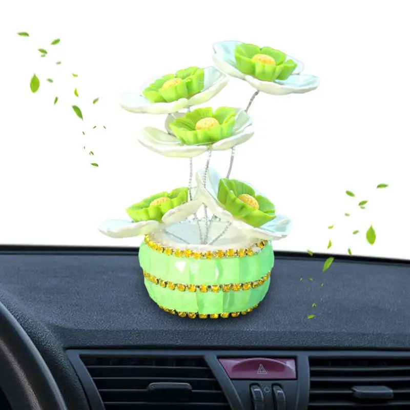 

Освежитель воздуха для автомобиля, универсальный автомобильный очиститель воздуха, цветочный горшок, освежитель воздуха для автомобиля, Гибкий Многофункциональный автомобиль