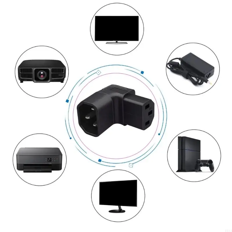 Адаптер удлинительных адаптеров Power Converters IEC320 C14 в C13