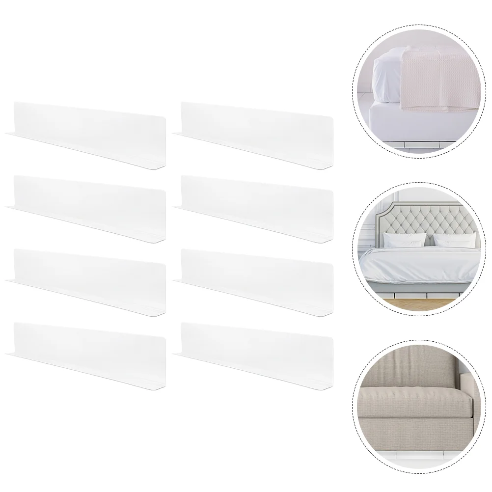 

8pcs Under Sofa Blocker Plastic Under Bed Stopper Under Couch Toy Blocker Furniture Accessory