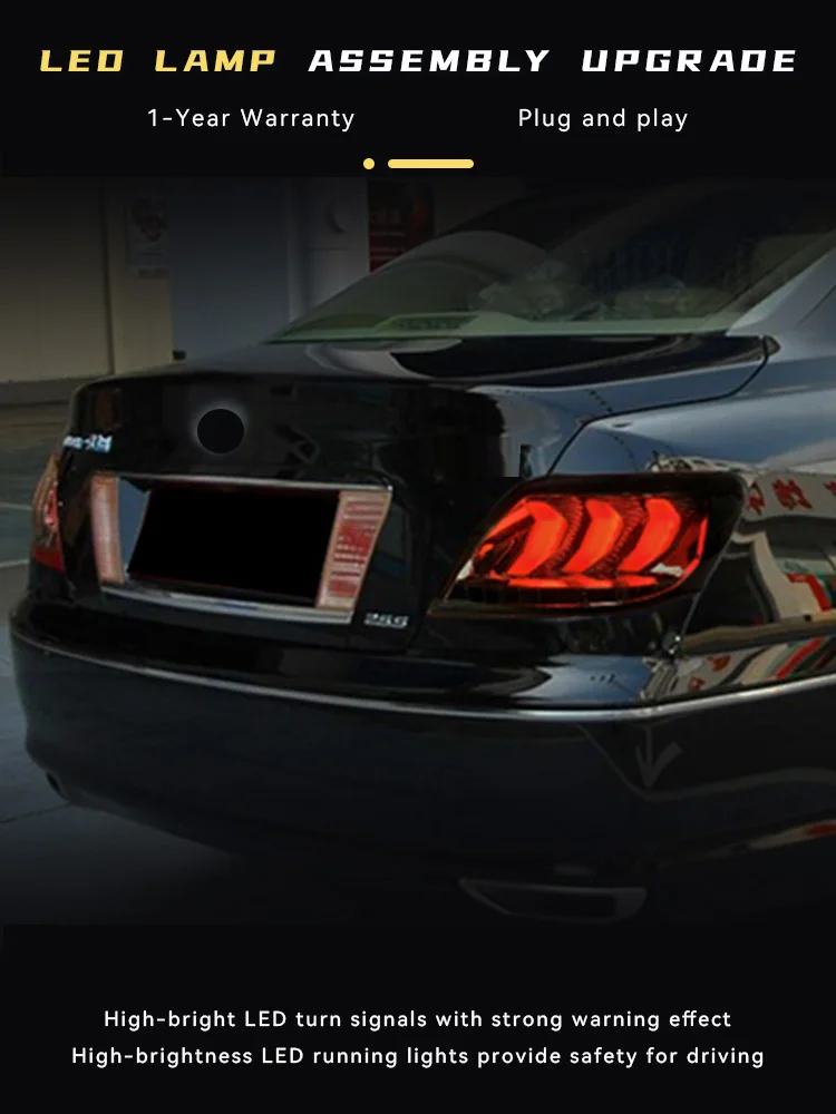 Автомобильные фары для Toyota Mark X Reiz задний фонарь 2005-2009 новый дизайн обновление