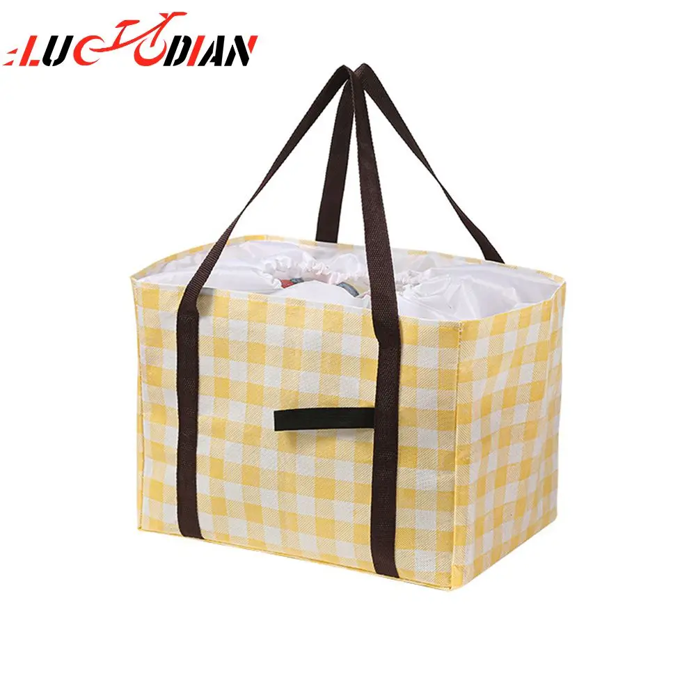 

Large Opening Camping Bag Large Capacity Waterproof Picnic Bag Practical Camping Basket Camping Accessories Thermal Insulation