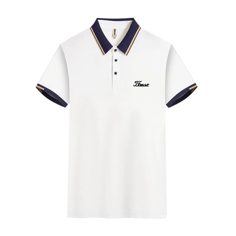 Embroidery Golf Clothing New Summer Golf Shirts for Men's Short-sleeved T-shirt Golf Polo Shirt Fashion Casual Golf Ball Jersey