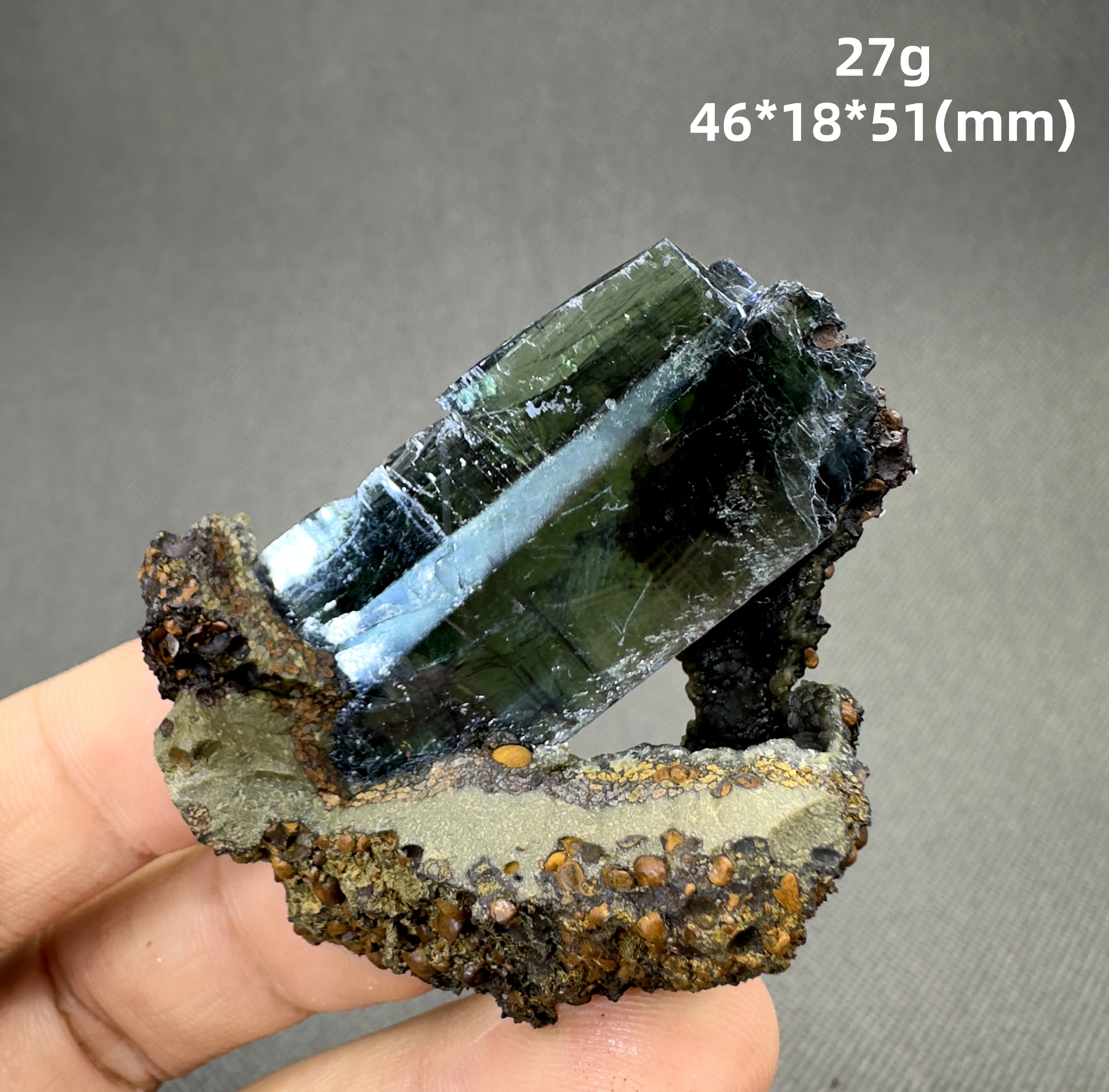 Синий вивианит из Бразилии QIANCHUAN