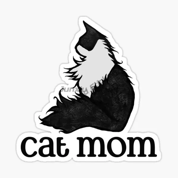 Maine Coon Cat милые домашние животные персонализированные наклейки из ПВХ для