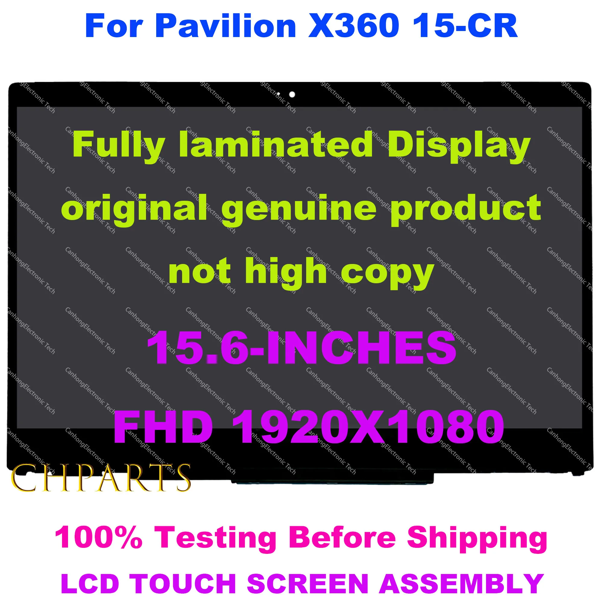 L20824-001 15.6 дюйм FHD ЖК для HP Pavilion X360 15-CR 15-cr0544nz 15-cr0010nr 15-cr0307ng