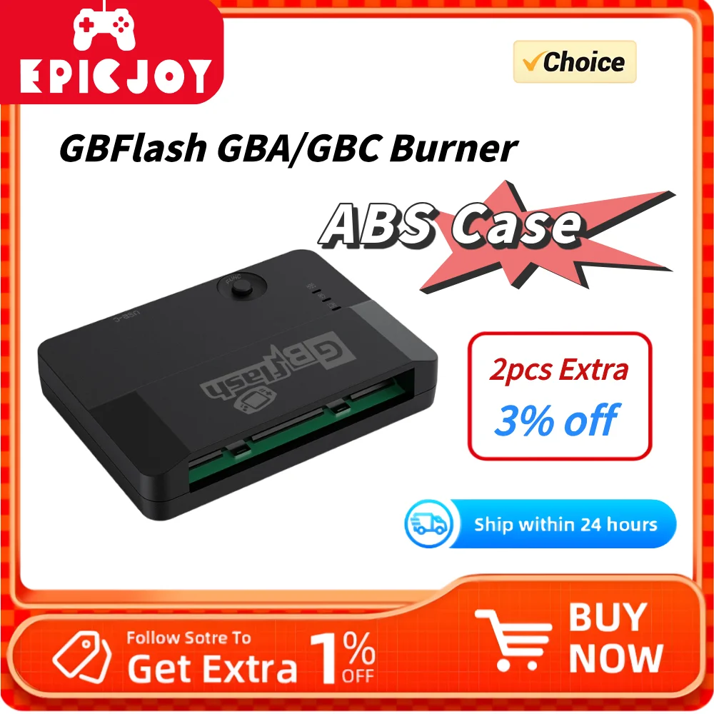 GBFlash GBA/GBC Burner Корпус из АБС-пластика USB-адаптер без экрана GB Flash Cart и кабель для