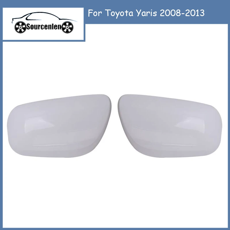 

Car Left/Right Rearview Mirror Cover Wing Door Side Mirror Shell Cap Housing For Toyota Yaris 2008-2013 87915-0D907 87945-0D907