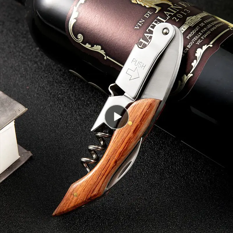 

Stainless Steel Can Crusher Portable Tool Professional Beer Opener Bar Table Key Bottle Opener Screw Opener Cutter New Creative