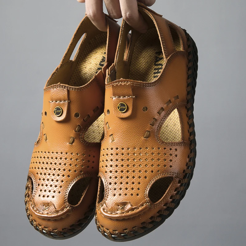 

sports fashion sandalsslippers women leather mens sandalias man slippers sandal casual platform beach for sport summer slipper