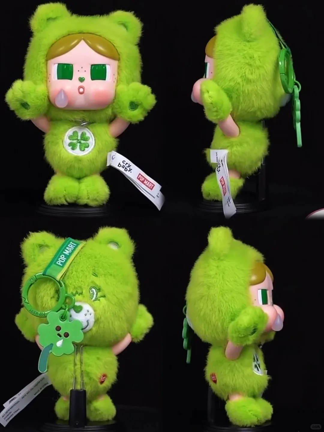 Фото Оригинальная серия POPMART CRYBABY X Care Bears: модные коллекционные фигурки в закрытой упаковке, милые и интересные декоративные подарки. №3