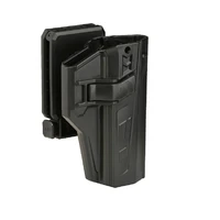 tege outside waist belt polymer gun holster for cz p07 cz p09 with two in one belt clip attachment gun holster