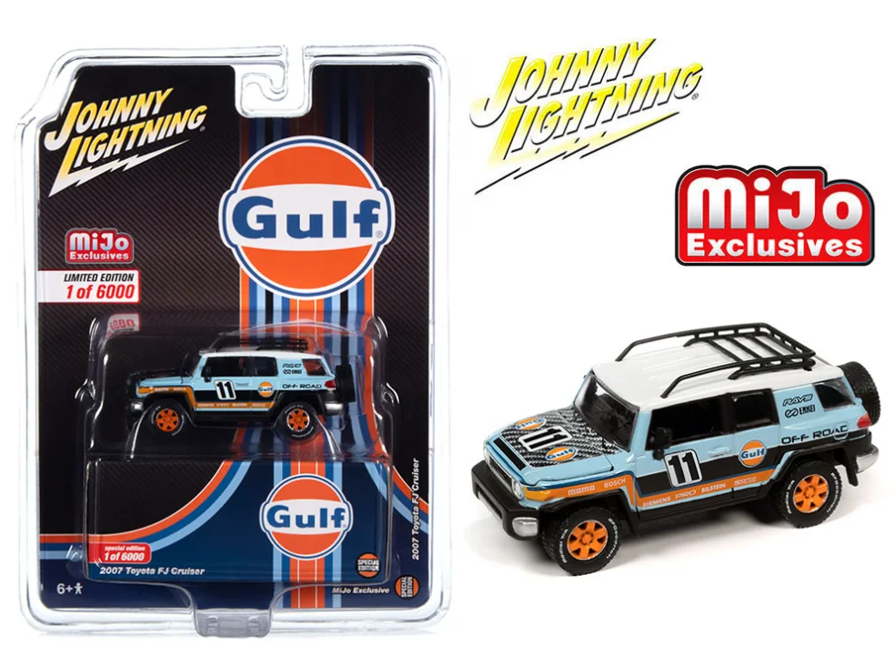 

Joni Lightning 1:64 CRUISER SUV GULF Collection Metal Die-cast Simulation Model Cars Toys