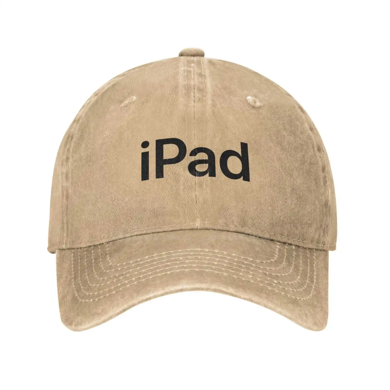 

iPad Logo Printed Graphic Brand Logo High-quality Denim cap Knitted hat Baseball cap