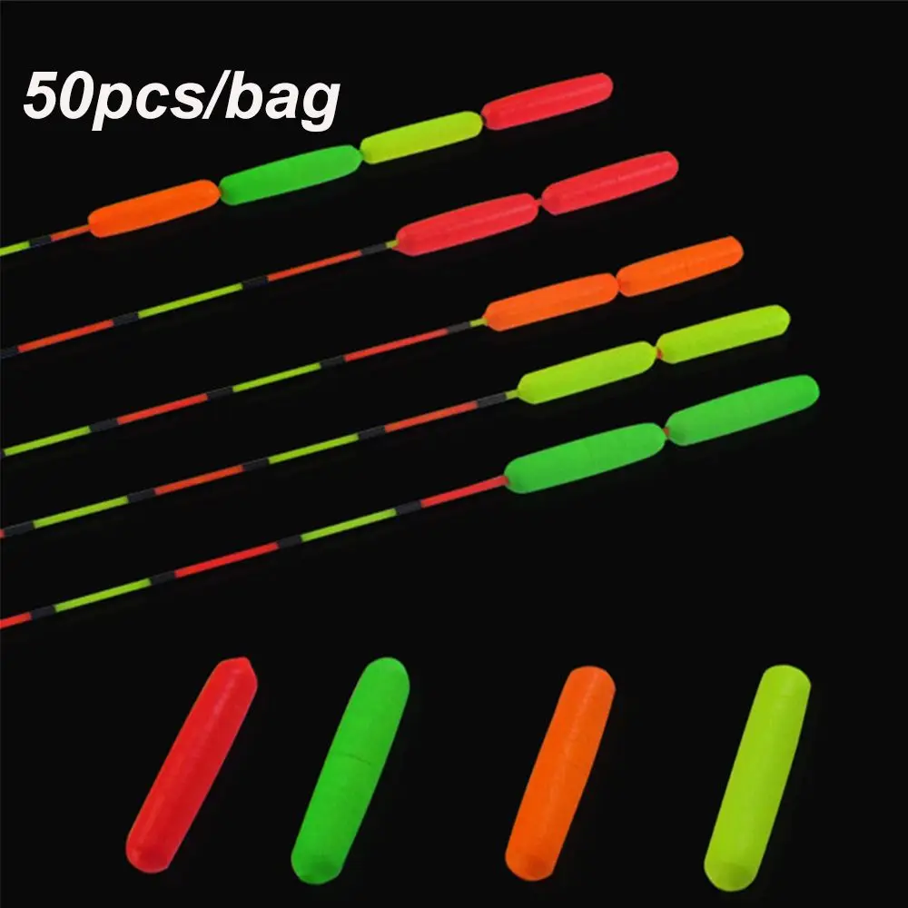 50 шт./упаковка, шарики для рыбалки с индикатором | AliExpress