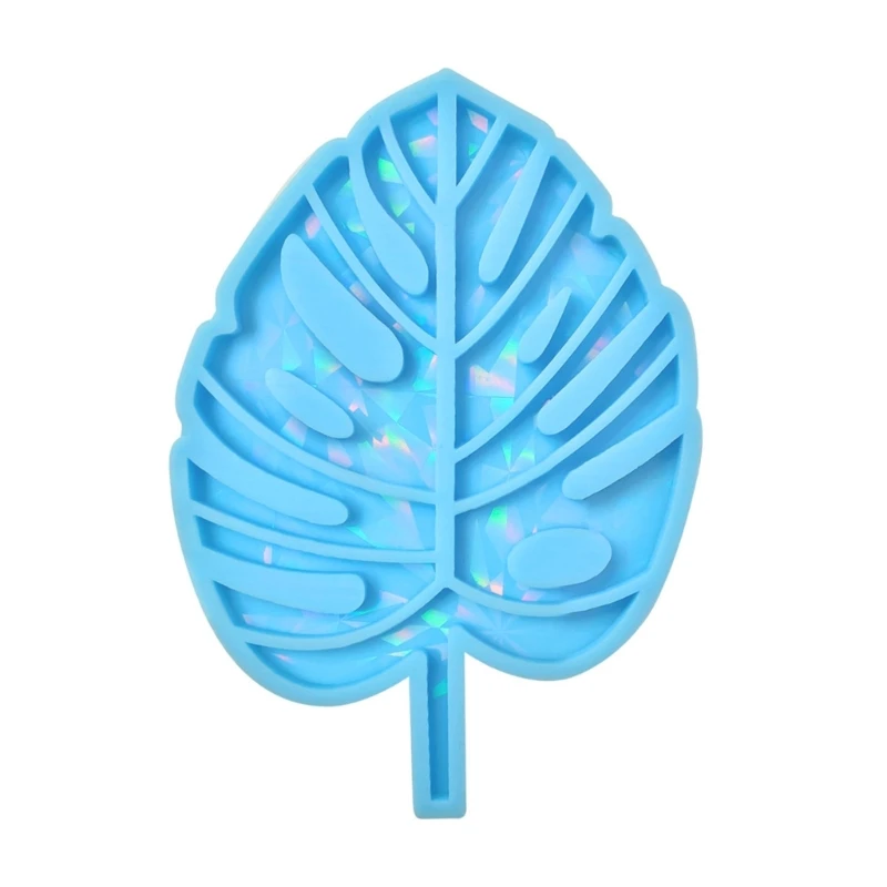 

Coaster Mold Holographic-Cup Mat Resin Casting Mold Palm-Leaf Cup Pad Mold Home