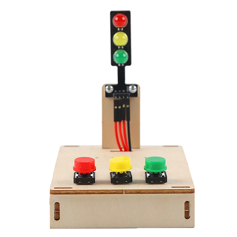 

Technology Small Production Traffic Signal DIY Traffic Light Children's School Educational Toys