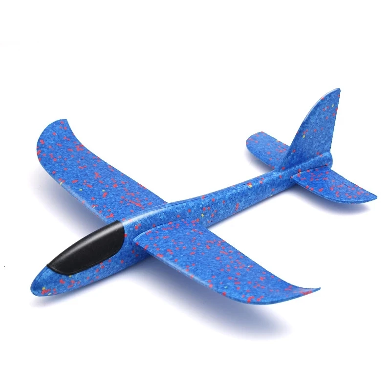 

49CM Hand Throw Flying Glider Planes Foam Aircraft Model EPP Resistant Breakout Aircraft Children Party Game Outdoor Toys