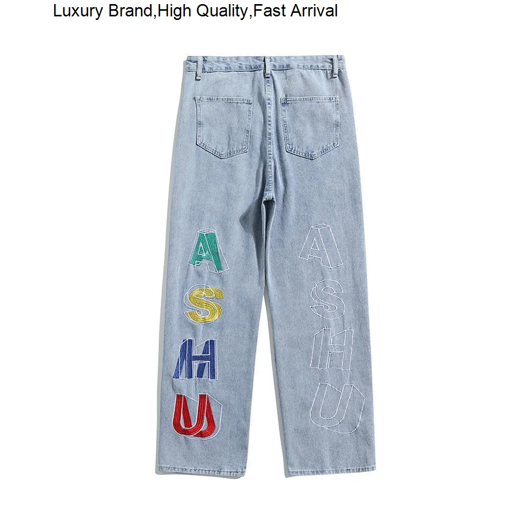 

Мужские черные винтажные джинсы Vibe Y2K с принтом в Корейском стиле, прямые брюки, Широкие джинсовые брюки-карго, уличная одежда для женщин