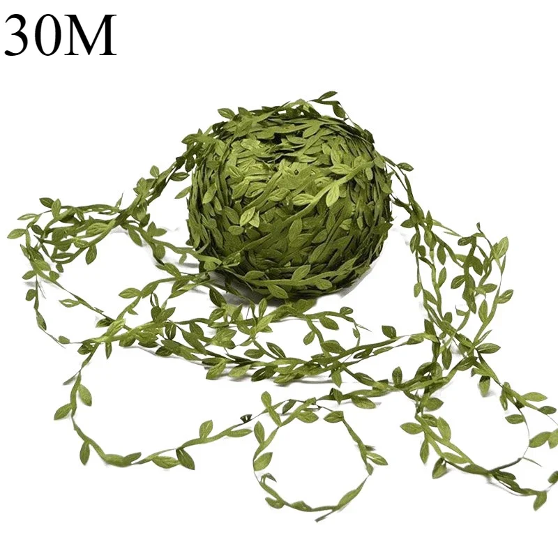 

Искусственные шелковые листья для декора 100 м