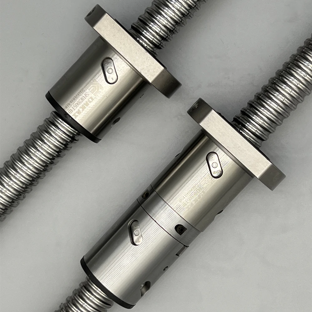 C5 Machined DFU4010 Ballscrew Customizable Any Size Roller Ballscrew With Double Ball Nut For CNC Parts rm2510 Ball Screw
