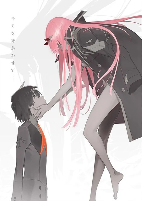 Classic Japan Anime DARLING in the FRANXX Print Art Canvas Poster For Living Room Decor Home Wall Picture