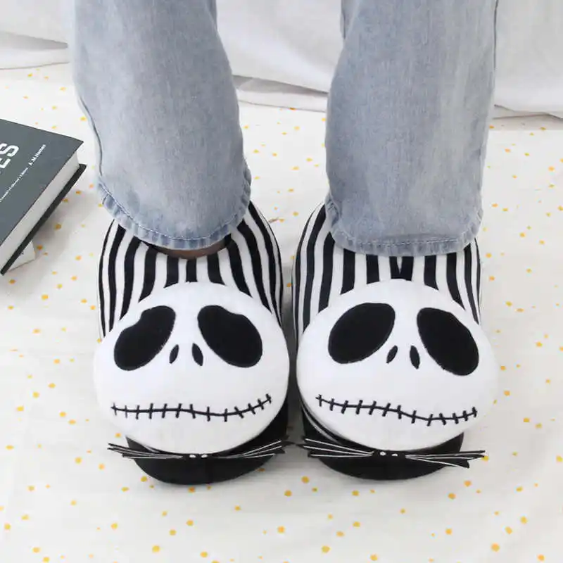 Аниме Мультяшные тапочки 27 см Кошмар перед Рождеством Джека Скеллингтона