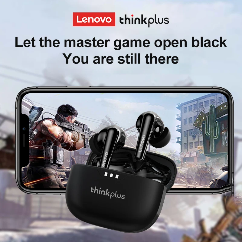 TWS-наушники Lenovo Lp3 pro с поддержкой Bluetooth 5,2 и шумоподавлением (art.: 3920bf5248e87) - 3920bf5248e87