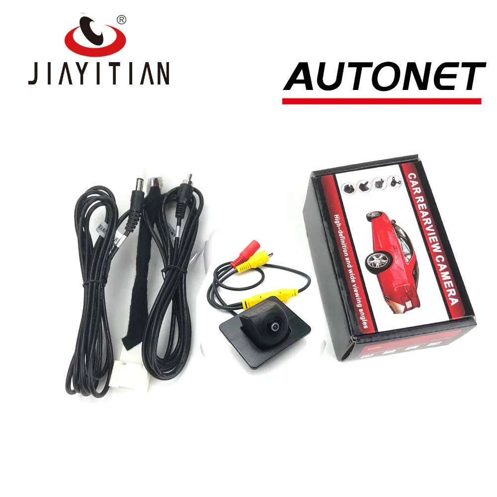 

JIAYITIAN 6V HD Fish Eye Rear View Camera For Mazda 3 Axela Sedan BM BN 2014 2015 2016 2017 2018 Compatible With OEM Head Unit