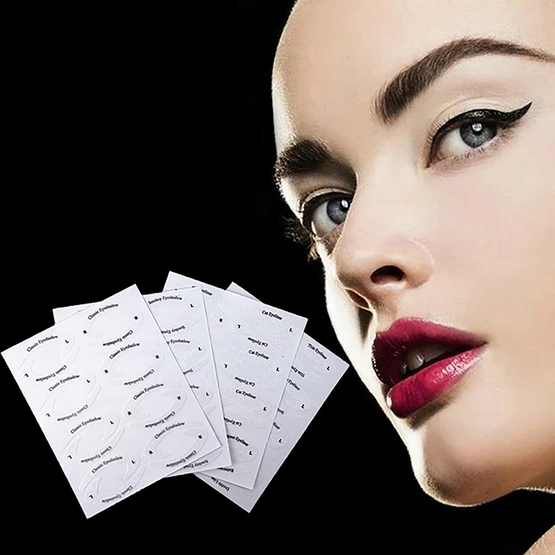 

Eye Makeup Stencils Sticker Card Eyeliner Template Eyeliner Eyeshadow 3 Minute Lazy Shaping Tool Styling Drawing