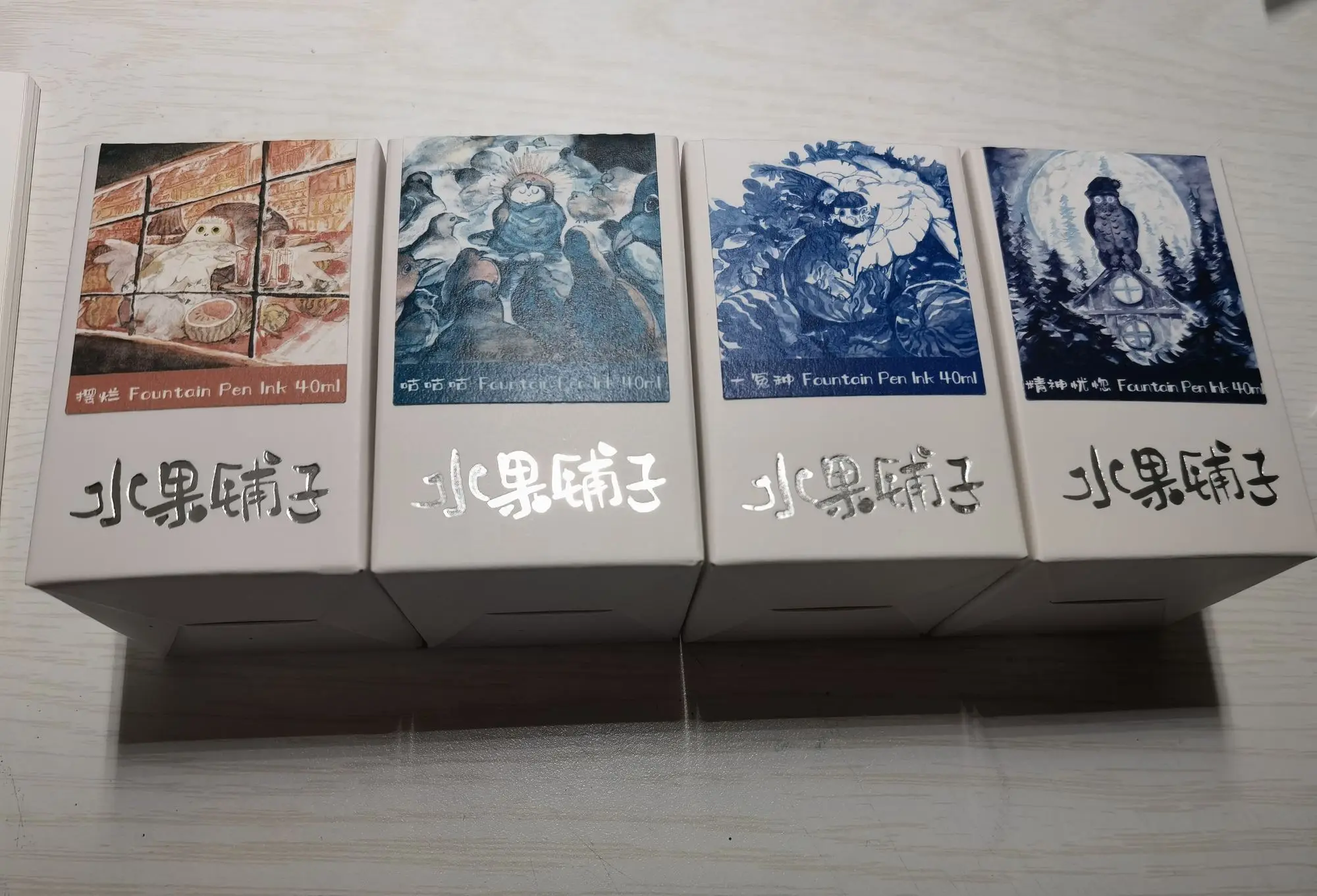 Ceny 2022 Fangyangtan, Balding Snow Seria Sowa Atrament Do Długopisów, Tusz Do Rysowania 40ml